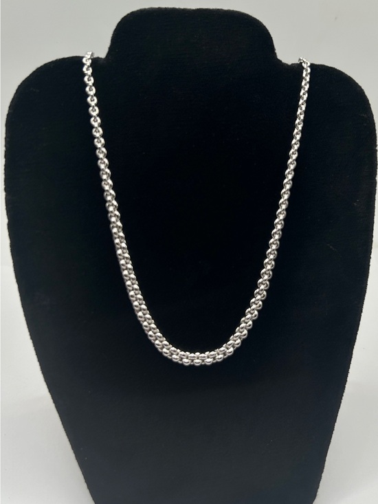Monet Jewelry - Monet Silver-Tone Double Beaded Chain Necklace - Women Jewelry
